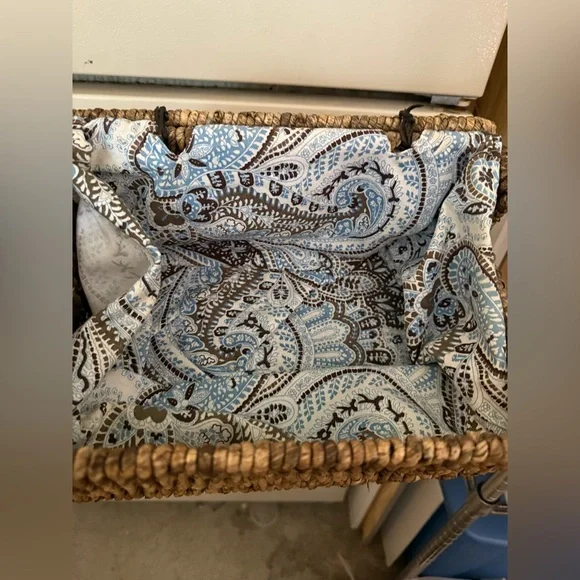 Woven Rectangular Storage Basket - Picture 2 of 5